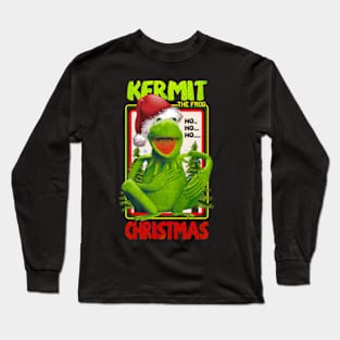 KERMIT THE FROG CHRISTMAS Long Sleeve T-Shirt